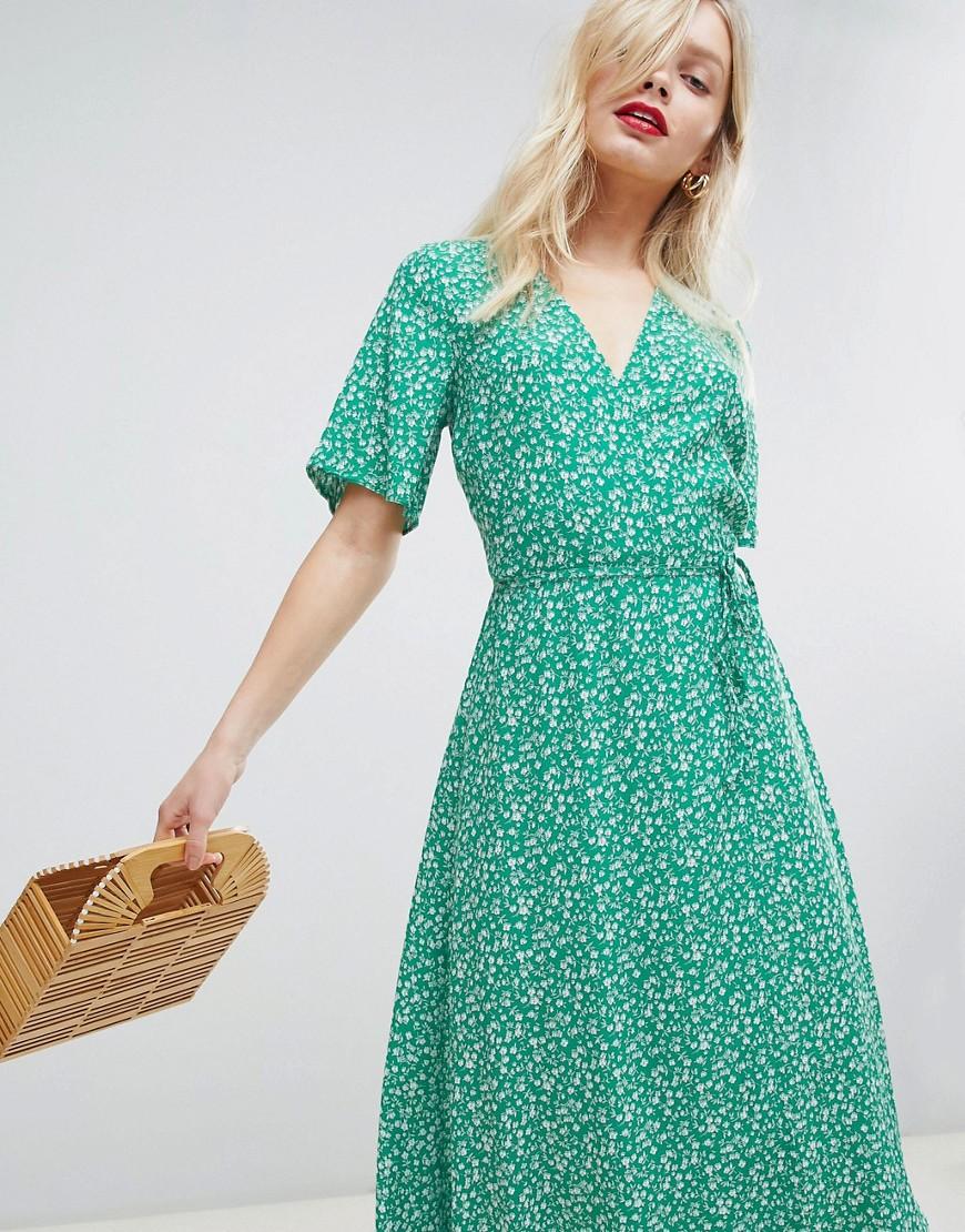 new look green dress