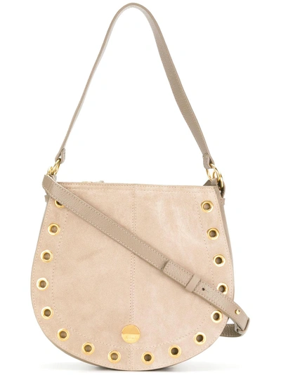 Shop See By Chloé Kriss Medium Hobo Bag - Neutrals