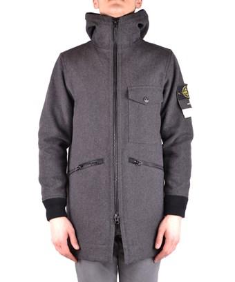 stone island wool jacket