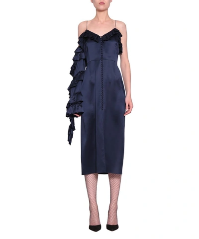 Shop Magda Butrym Pozallo Dress In Blu