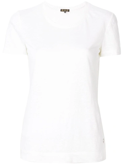 Shop Loro Piana Short Sleeved T-shirt - White