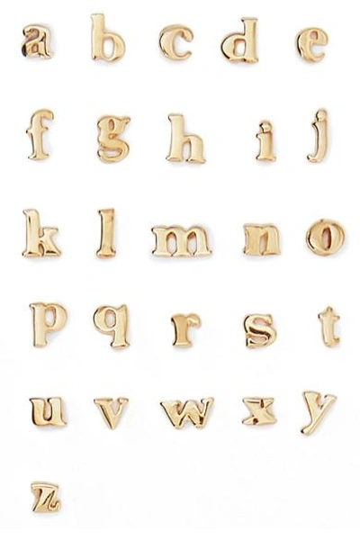 Shop Catbird Alphabet Gold Earring