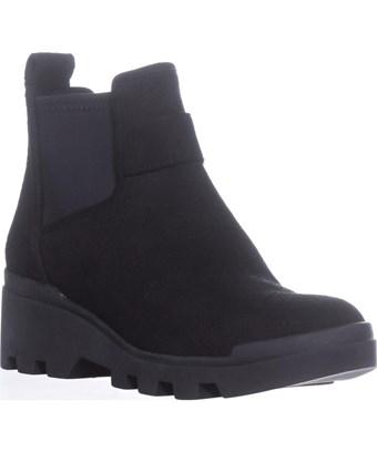 waterproof wedge booties