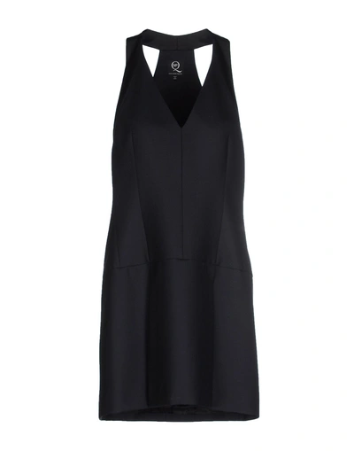 Shop Mcq By Alexander Mcqueen Short Dresses In Dark Blue