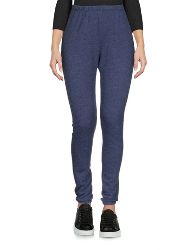 Shop Wildfox Casual Pants In Slate Blue