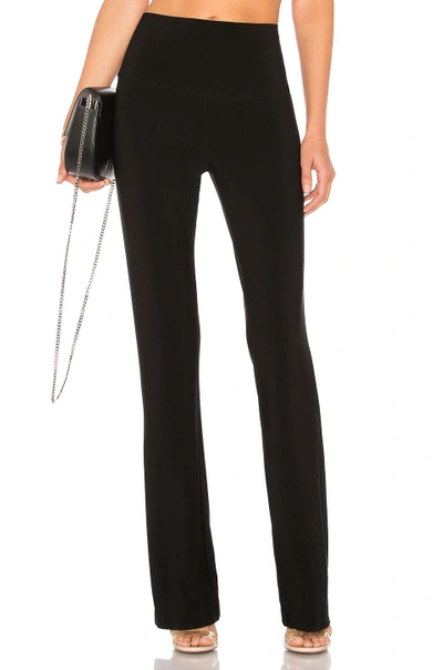 Shop Norma Kamali Boot Pant In Black