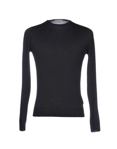 John Smedley Sweaters In Black