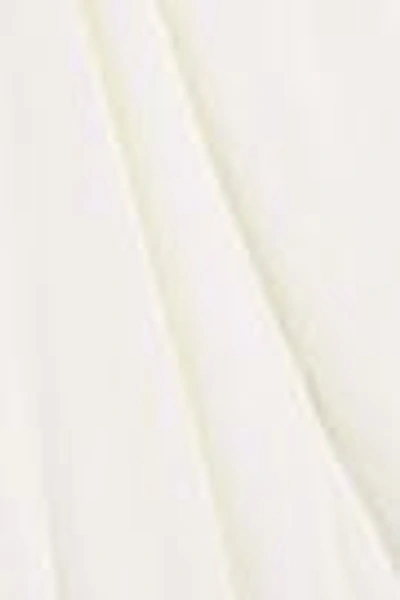 Shop Diane Von Furstenberg Woman Washed-silk Tunic Ivory
