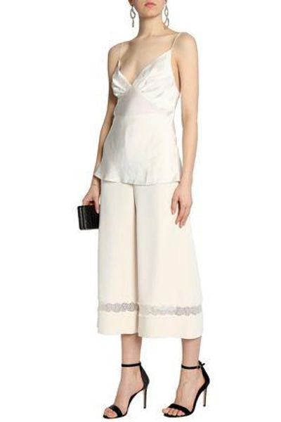 Shop Zimmermann Woman Silk-satin Camisole Ivory