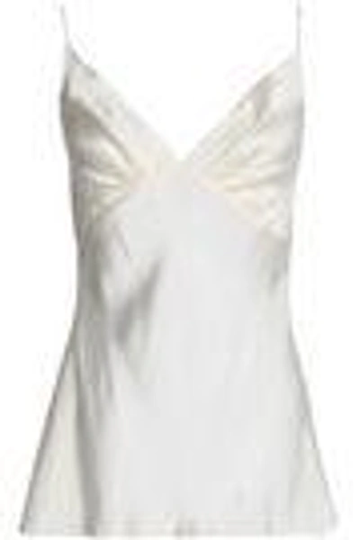 Shop Zimmermann Woman Silk-satin Camisole Ivory