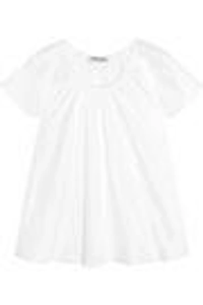 Shop Opening Ceremony Woman Gathered Cotton-blend Sateen Top White