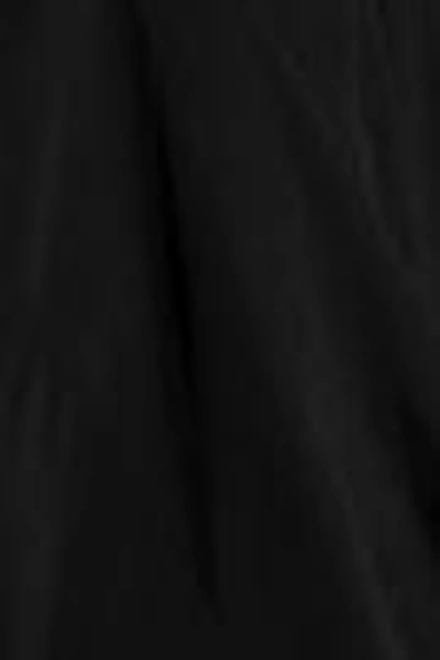 Shop Marni Woman Silk-crepe De Chine Shirt Black