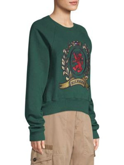 Shop Tommy Hilfiger Bayberry Crest Logo Sweatshirt