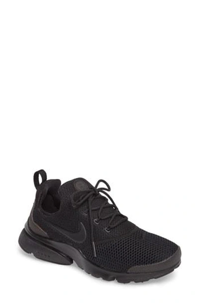 Shop Nike Presto Fly Sneaker In Black/ Black/ Black