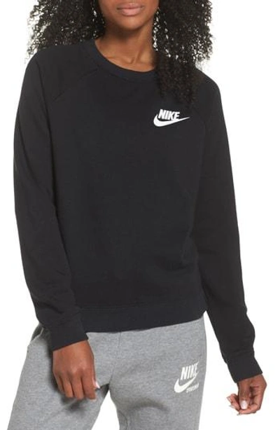 Shop Nike Sportswear Rally Sweatshirt In Oatmeal Heather/light Bone