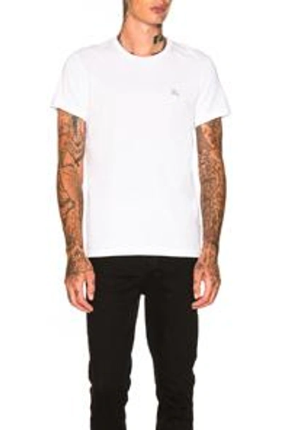 Shop Burberry Joeforth Tee In White