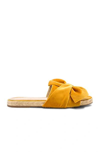 Shop Kaanas Sausalito Sandal In Mustard