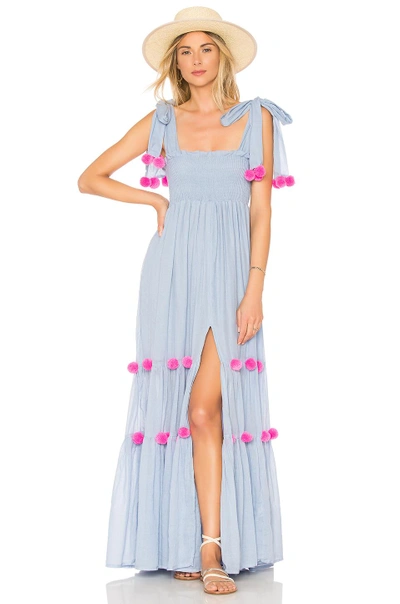 Shop Sundress Pippa Dress In Baby Blue