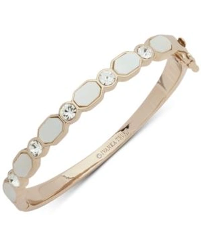 Shop Ivanka Trump Stone Bangle Bracelet In Pearl