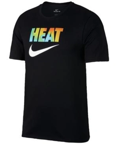 Shop Nike Men's Dry Graphic T-shirt In Black