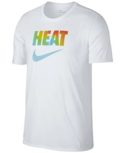 Shop Nike Men's Dry Graphic T-shirt In White