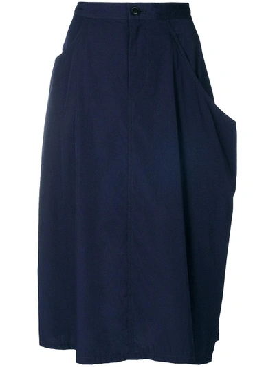 Shop Y's Drape Midi Skirt