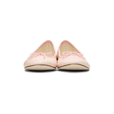 Shop Repetto Pink Cendrillon Ballerina Flats
