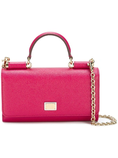 Shop Dolce & Gabbana Mini 'von' Shoulder Bag