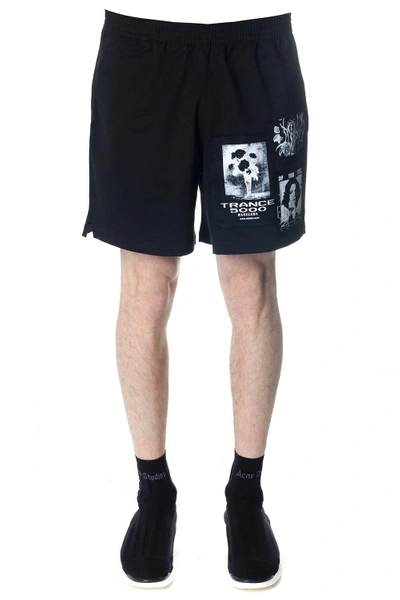 Shop Misbhv Black Printed Shorts