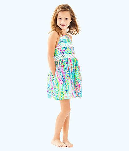 Lilly Pulitzer Womens Elize Dress In Multi Catch The Wave | ModeSens