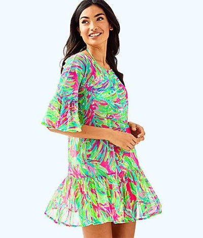 Shop Lilly Pulitzer Womens Alfresco Coverup In Multi Shady Lady