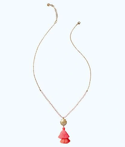 Shop Lilly Pulitzer Shell Yeah Necklace In Cosmic Coral