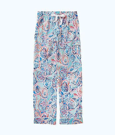 Shop Lilly Pulitzer Printed Pajama Pant - Shell Me About It In Multi Shell Me About It