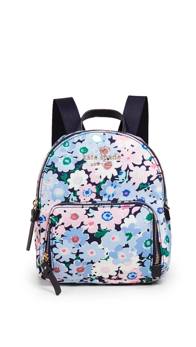 Shop Kate Spade Daisy Garden Small Hartley Backpack In Multi