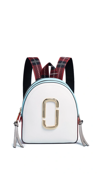 Shop Marc Jacobs Packshot Backpack In Porcelain