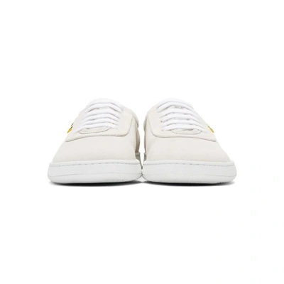 Shop Aprix Off-white Suede Apr-002 Sneakers