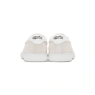 Shop Aprix Off-white Suede Apr-002 Sneakers