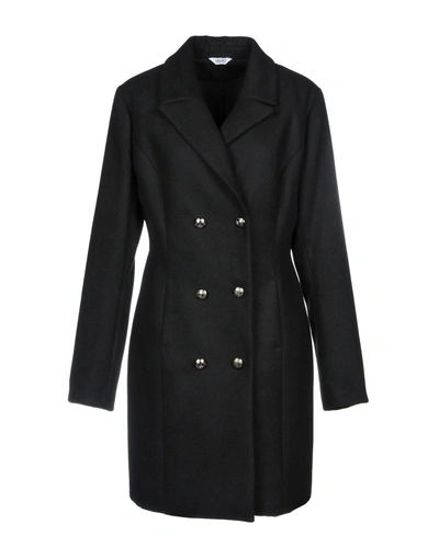 Shop Liu •jo Coat In Black