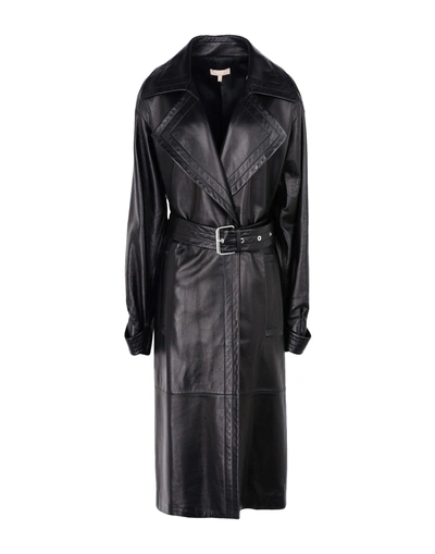 Shop Michael Kors Full-length Jacket In Black