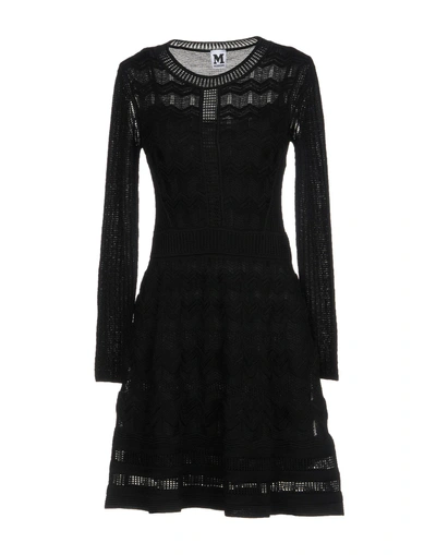 Shop M Missoni Knit Dress In Black
