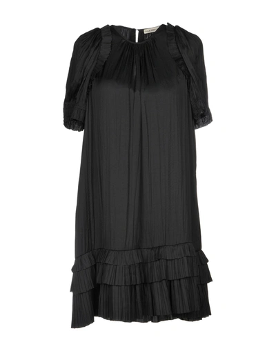 Shop Ulla Johnson Short Dress In Black