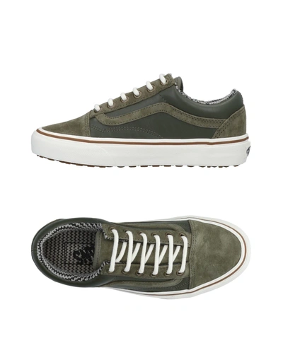 Shop Vans Sneakers In Military Green