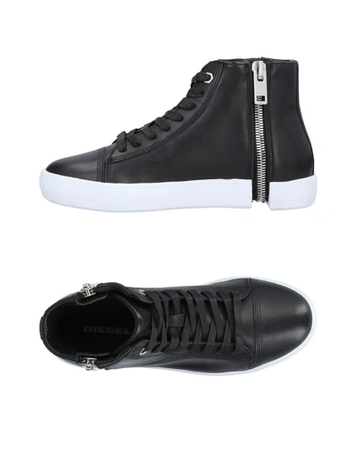 Shop Diesel Sneakers In Black