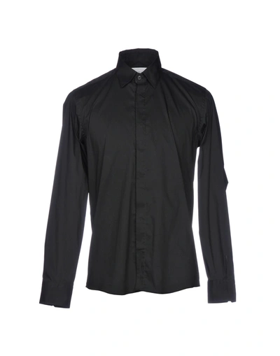 Shop Low Brand Solid Color Shirt In Black