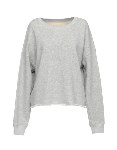 Shop Simon Miller Woman Sweatshirt Light Grey Size 3 Cotton
