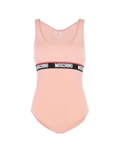 Shop Moschino In Pale Pink