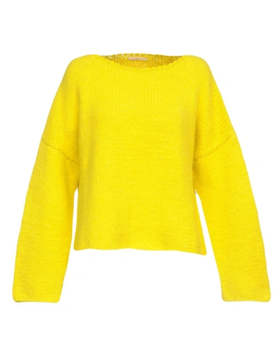 Shop Péro Sweater In Yellow