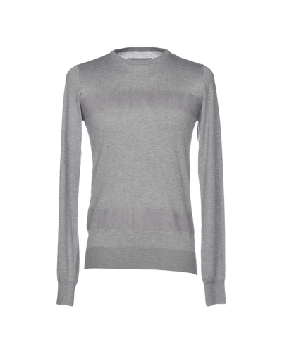 Shop Patrizia Pepe Sweater In Light Grey