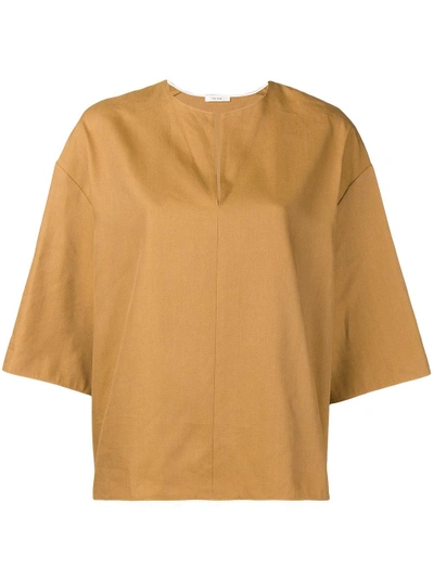 Shop The Row Wide Sleeves Blouse - Brown