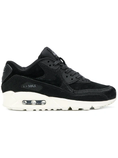 Shop Nike Platform Lace Up Sneakers - Black